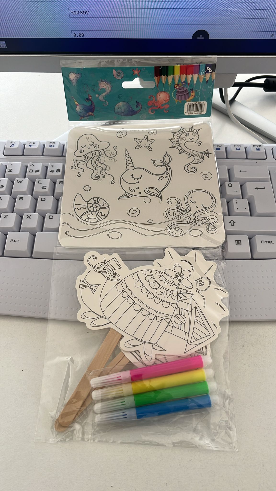 3'LÜ PUZZLE BOYAMA ETKİNLİK