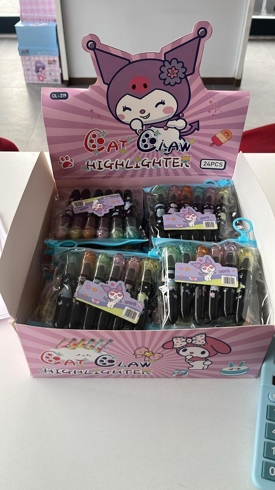 KUROMİ 6'LI FOSFORLU KALEM SETİ