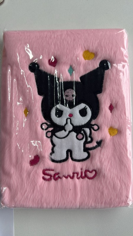 KUROMİ PELUŞ DEFTER