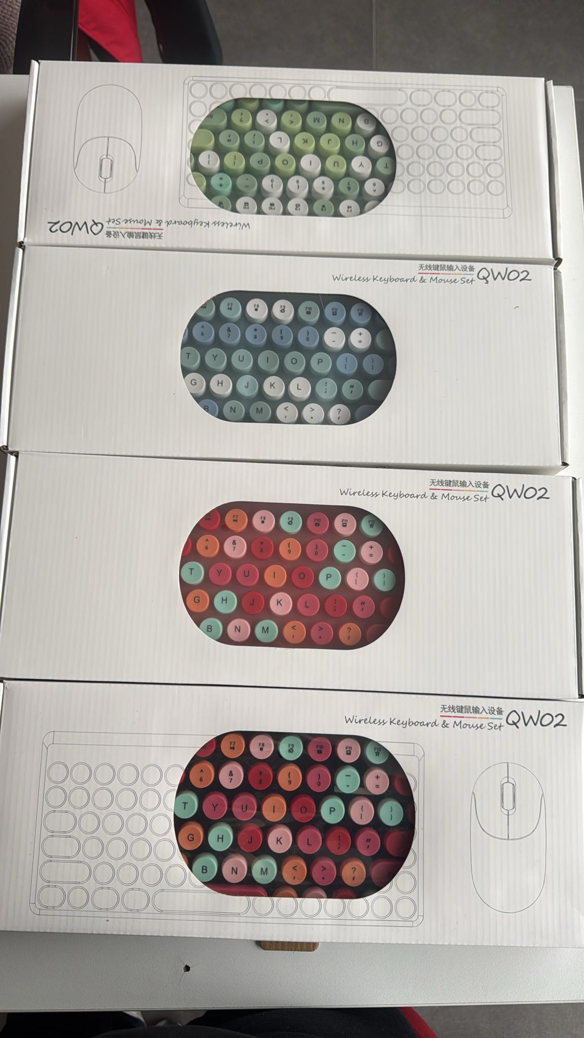 QWO2 WİRELESS KLAVYE&MOUSE SET