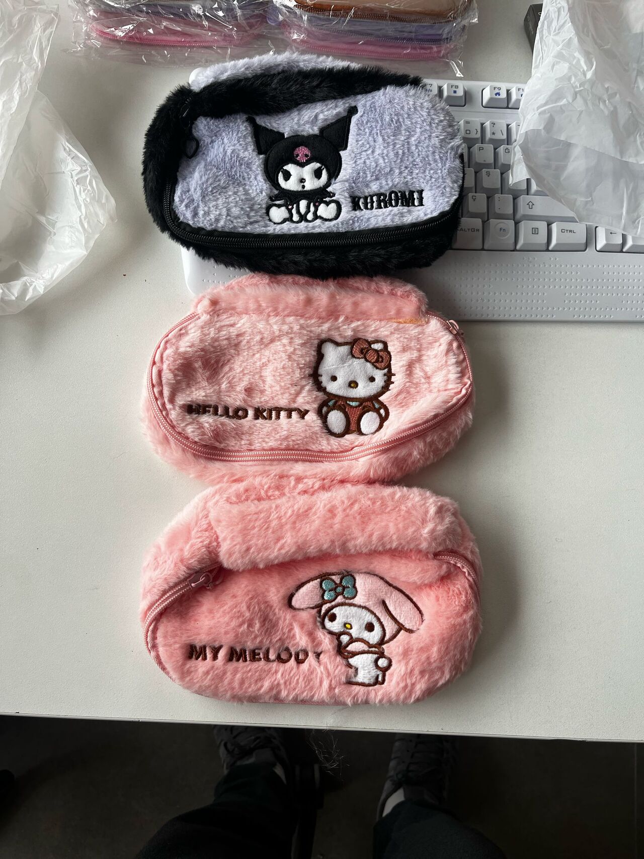 KUROMİ-HELLO KİTY-MELOD PELUŞ KALEM KUTU