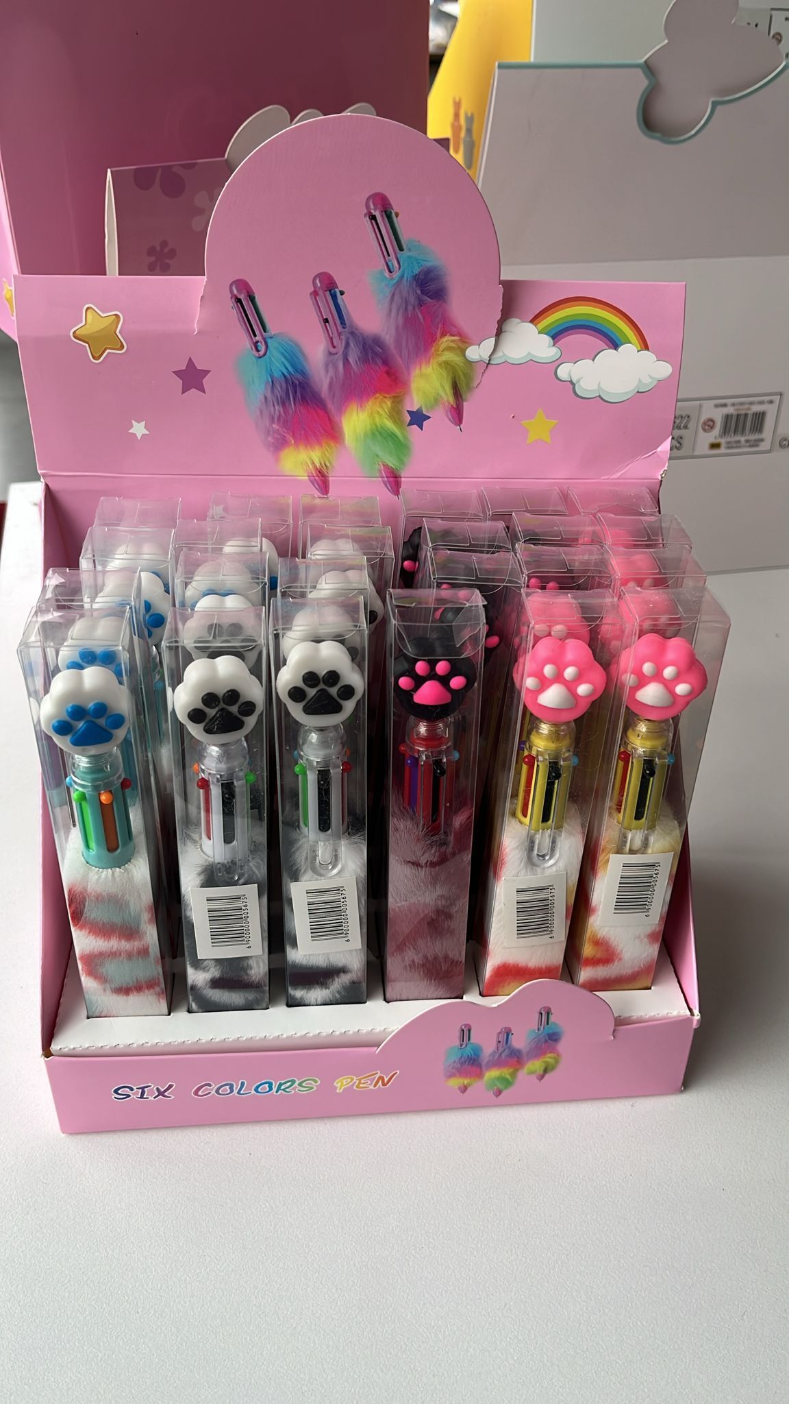 PATİLİ PELUŞ ÇOKLU TÜKENMEZ KALEM