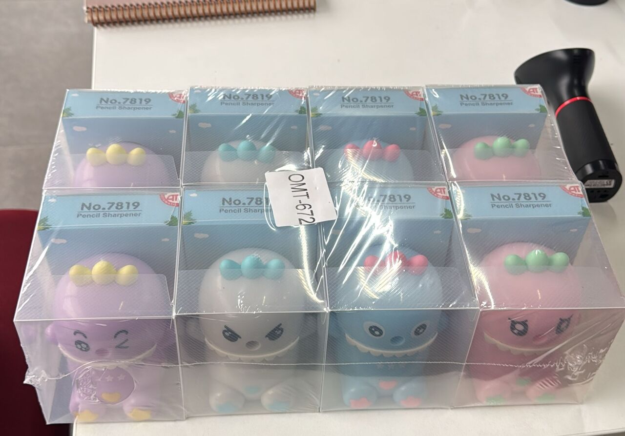 DİNOZOR DESENLİ MASA ÜSTÜ KALEMTRAŞ