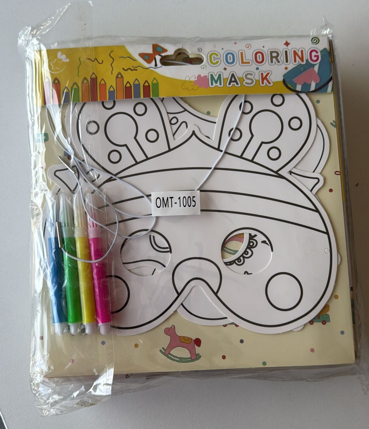 MASKE BOYAMA SETİ 12 DESEN