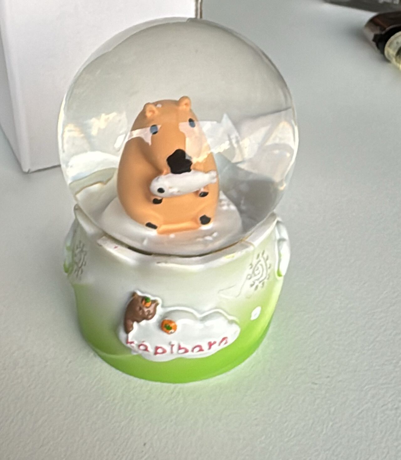 CAPİBARA MİNİ KAR KÜRESİ