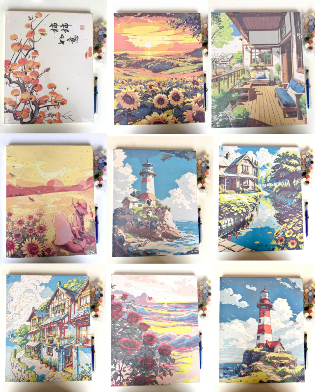 40*50 SAYILARLA BOYAMA