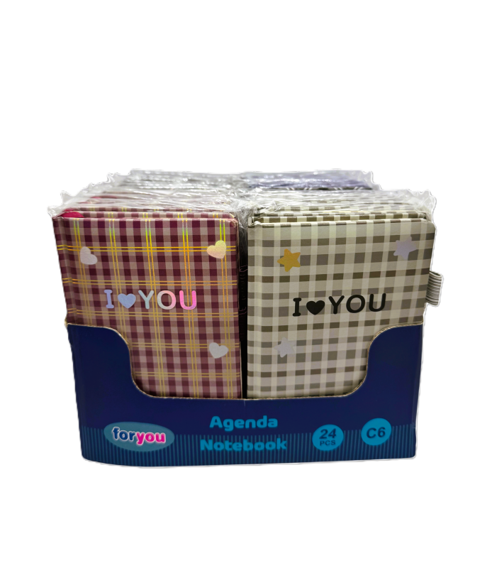 I LOVE YOU A6 DEFTER SERİSİ 24 'LÜ