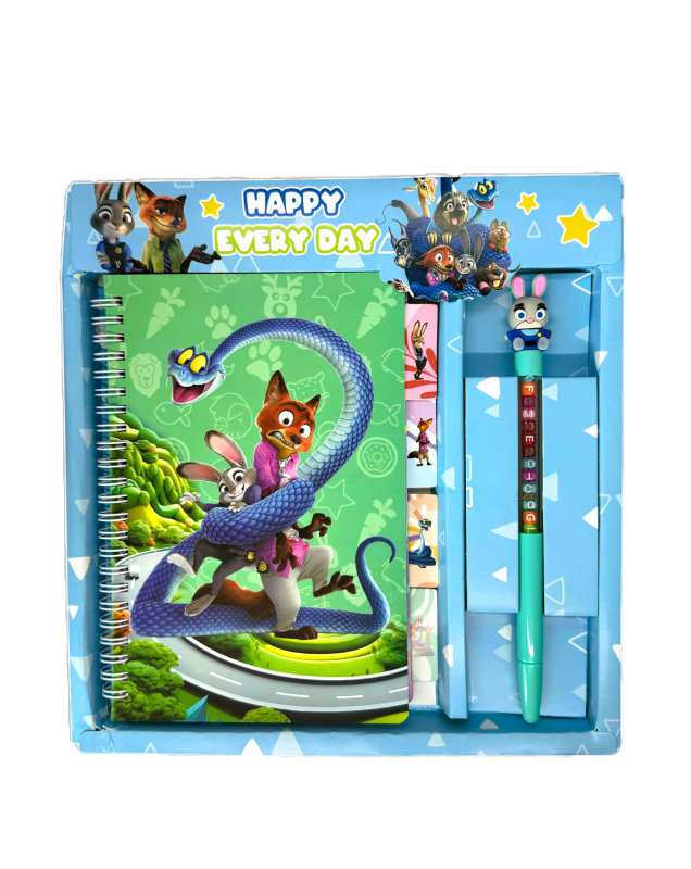 ZOOTOPİA DEFTER KALEM SETİ