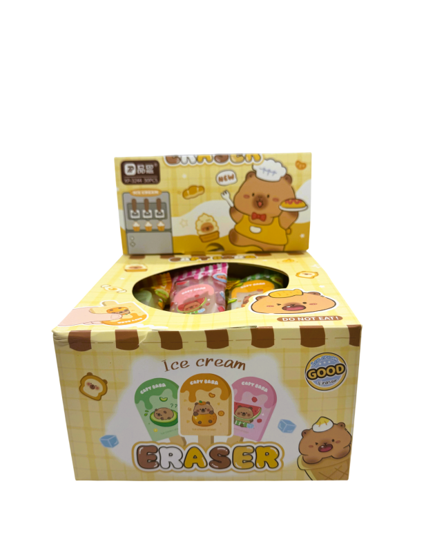 CAPİBARA ICE CREAM 30'LÜ SİLGİ
