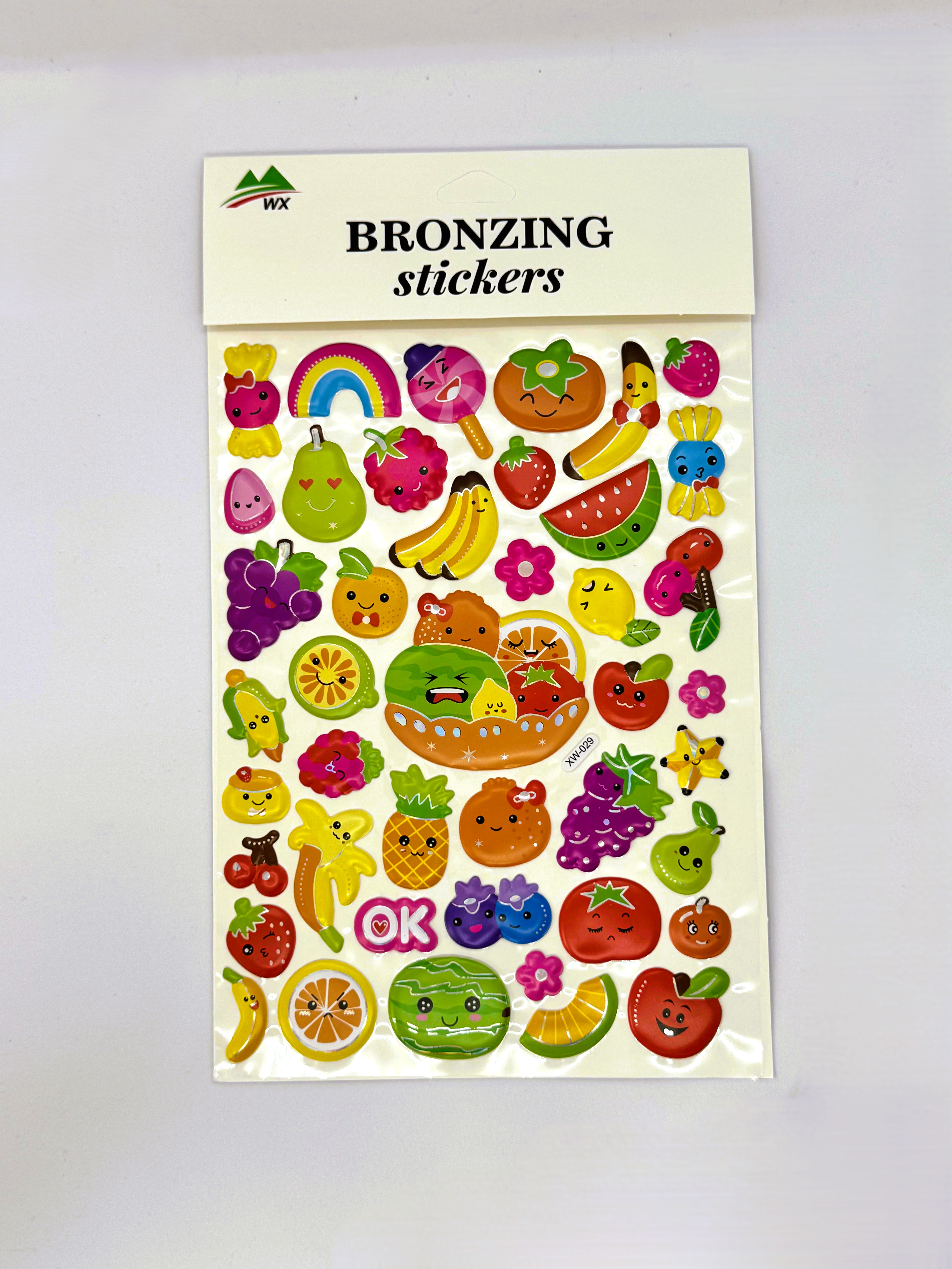 BRONZİNG (MEYVE-UNİCORN-ASTRONOT-BALIK) 3D STİCKERS