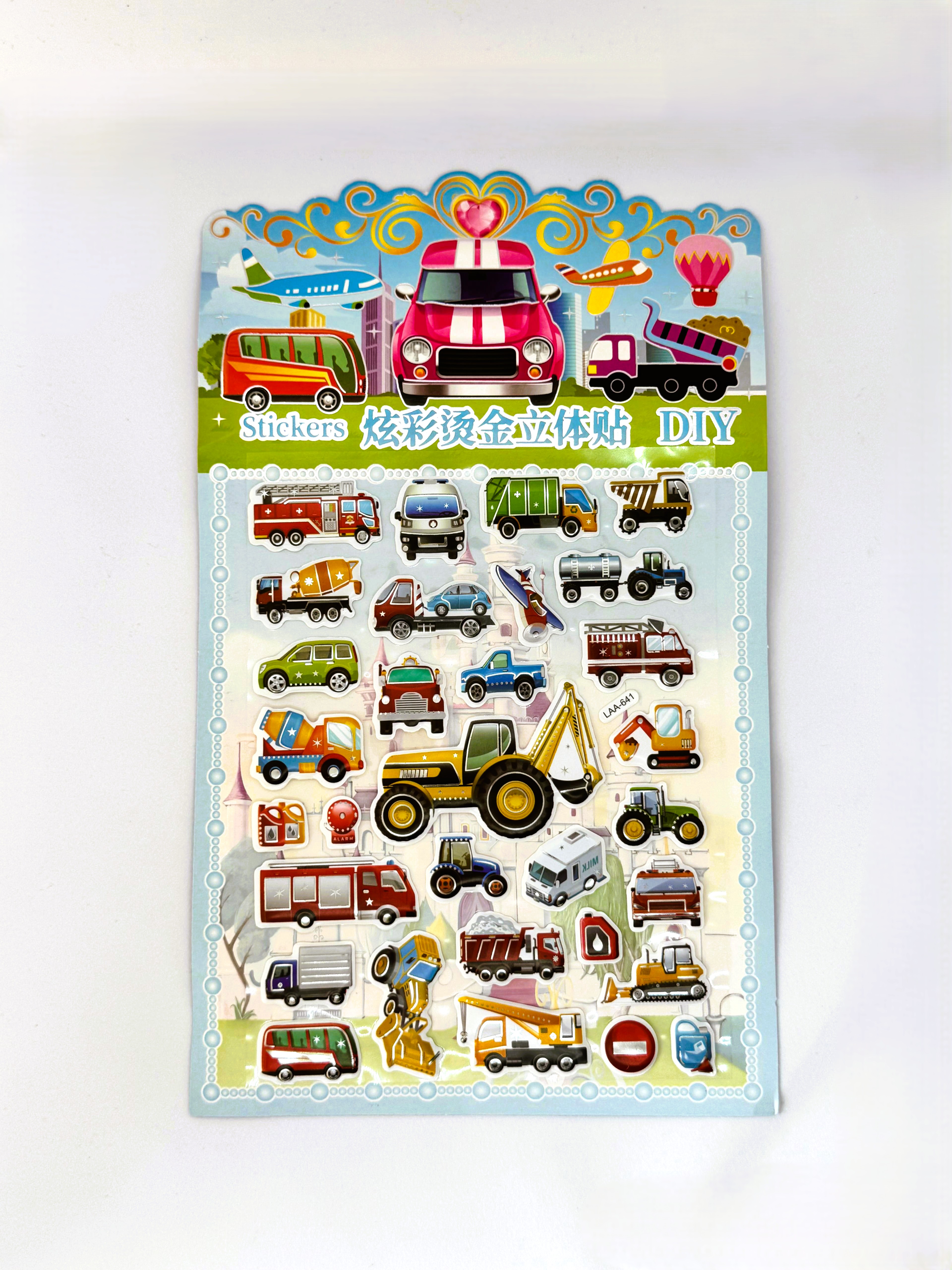 DIY 3D TAŞIT-KELEBEK STİCKER