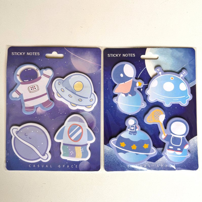12'Lİ 4 DESEN ASTRONOT POST-İT YS-1299