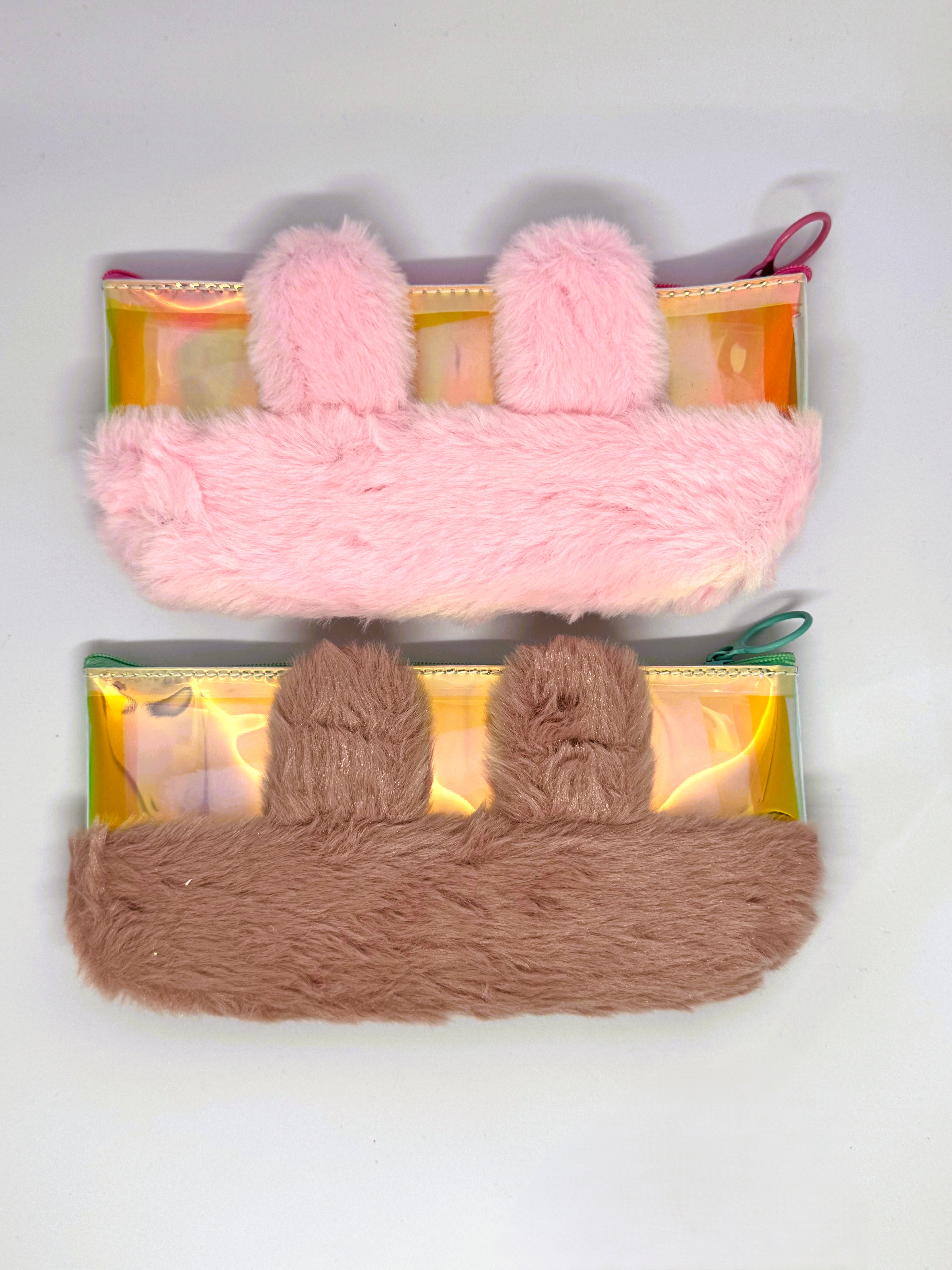 PARLAK ŞERİT PELUŞ KALEM KUTU