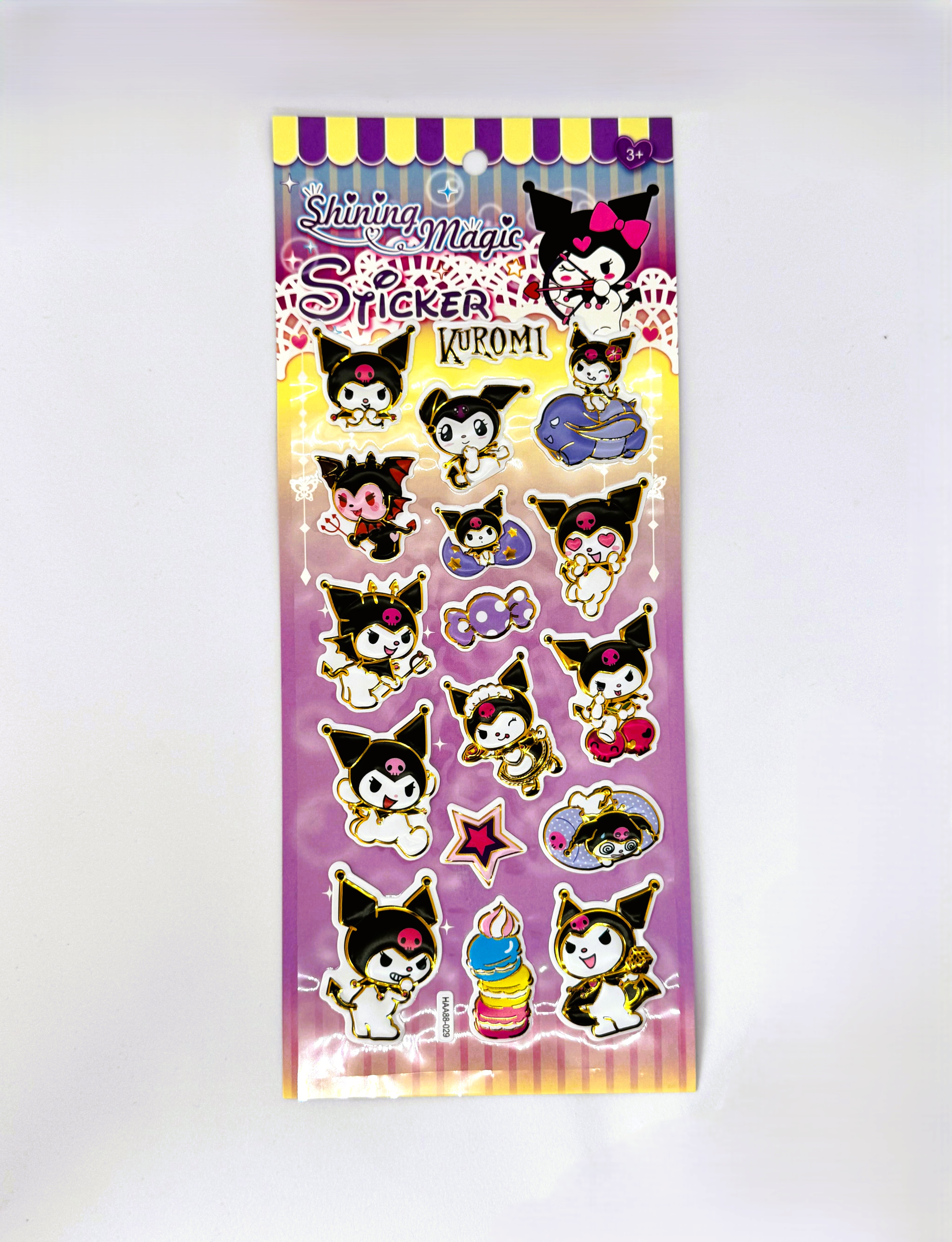 KUROMİ-MELODY STİCKER 12'Lİ