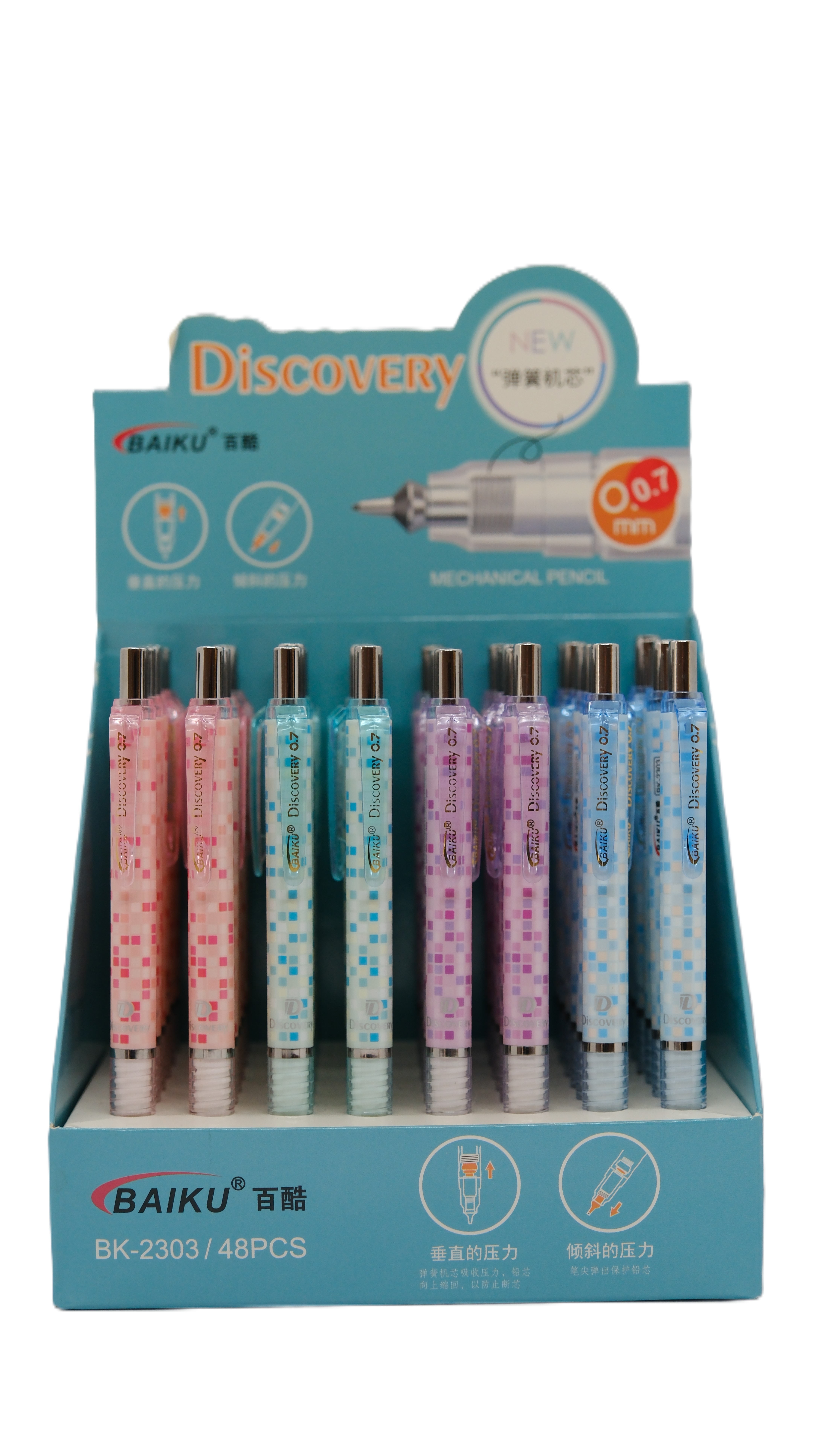 BAİKU DİSCOVERY MECHANİC 0,7 UÇLU KALEM