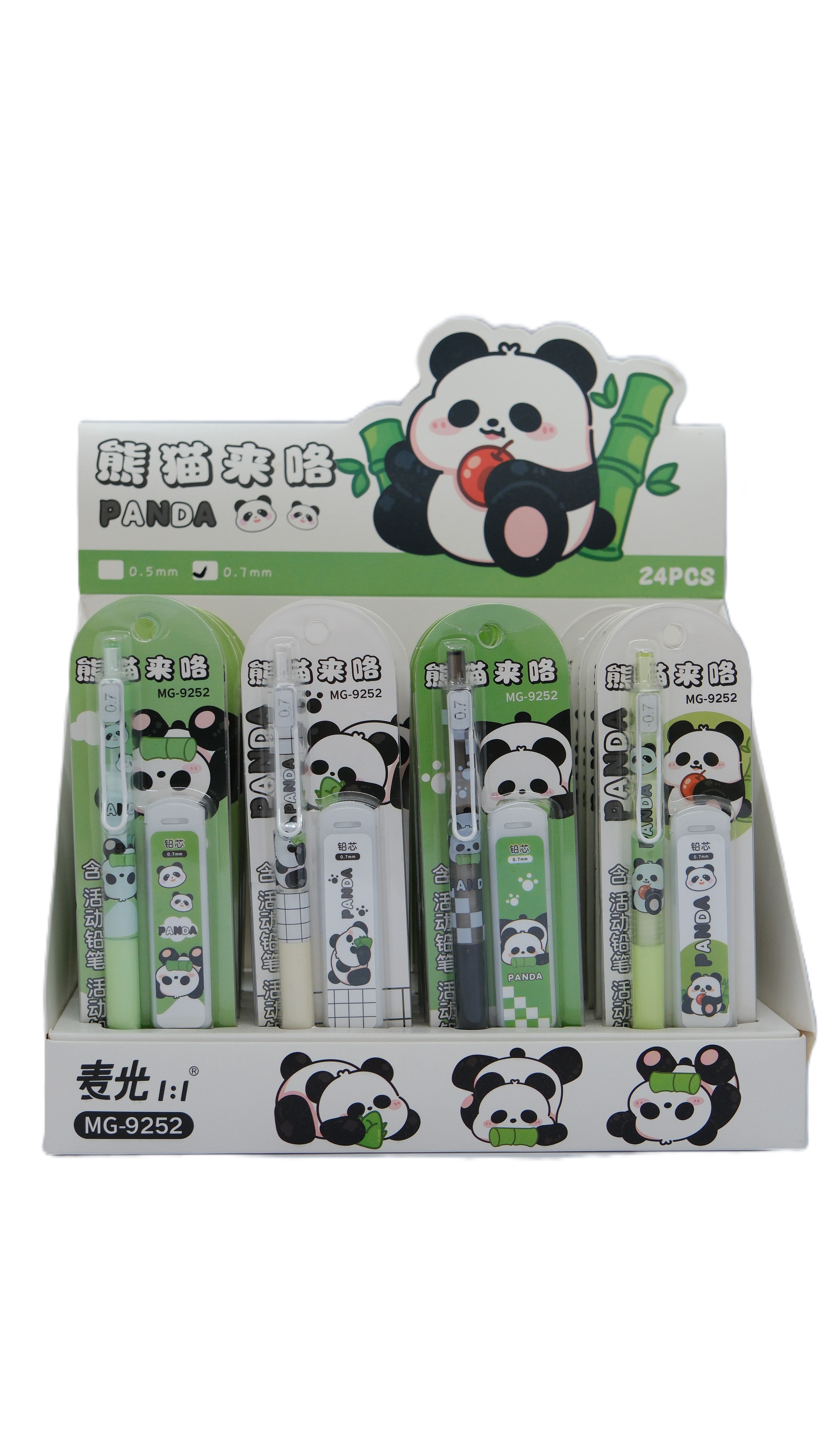 PANDA 0.7 UÇLU KALEM+UÇ SET
