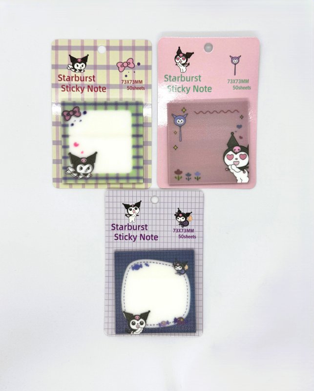 KUROMİ ŞEFFAF POSTİT