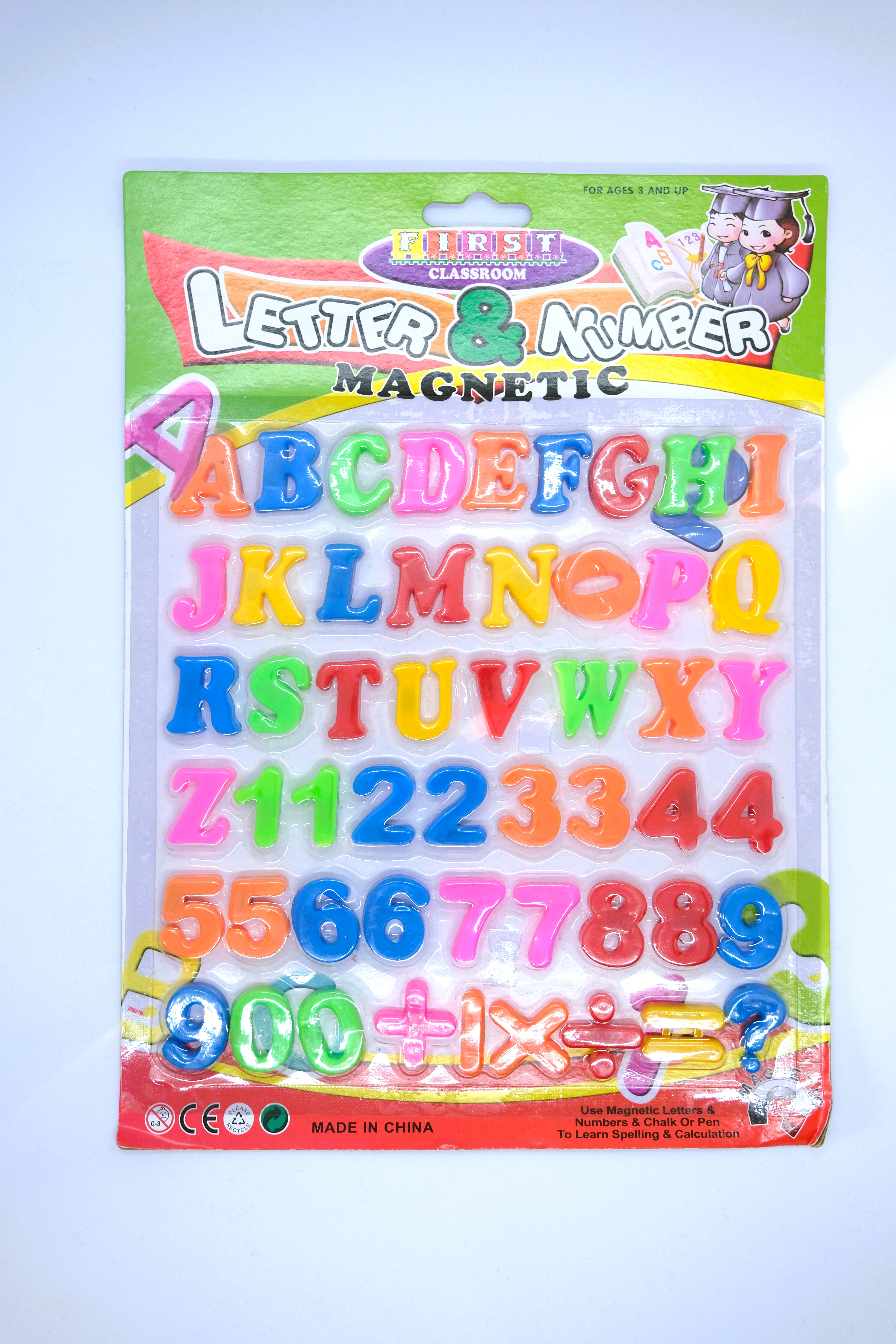 A4 HARF-SAYI MİX MAGNET