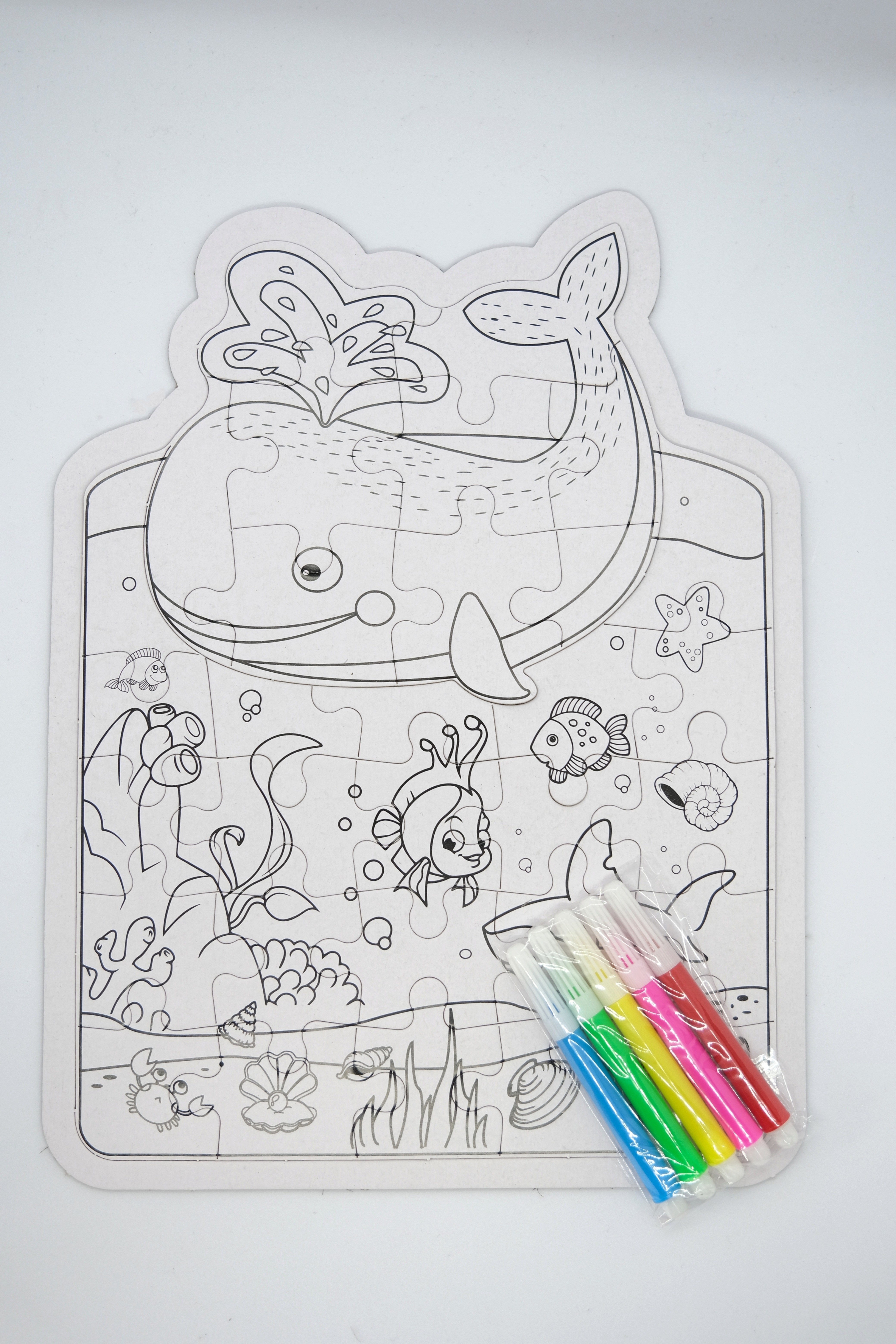 A4 PUZZLE BOYAMA SETİ