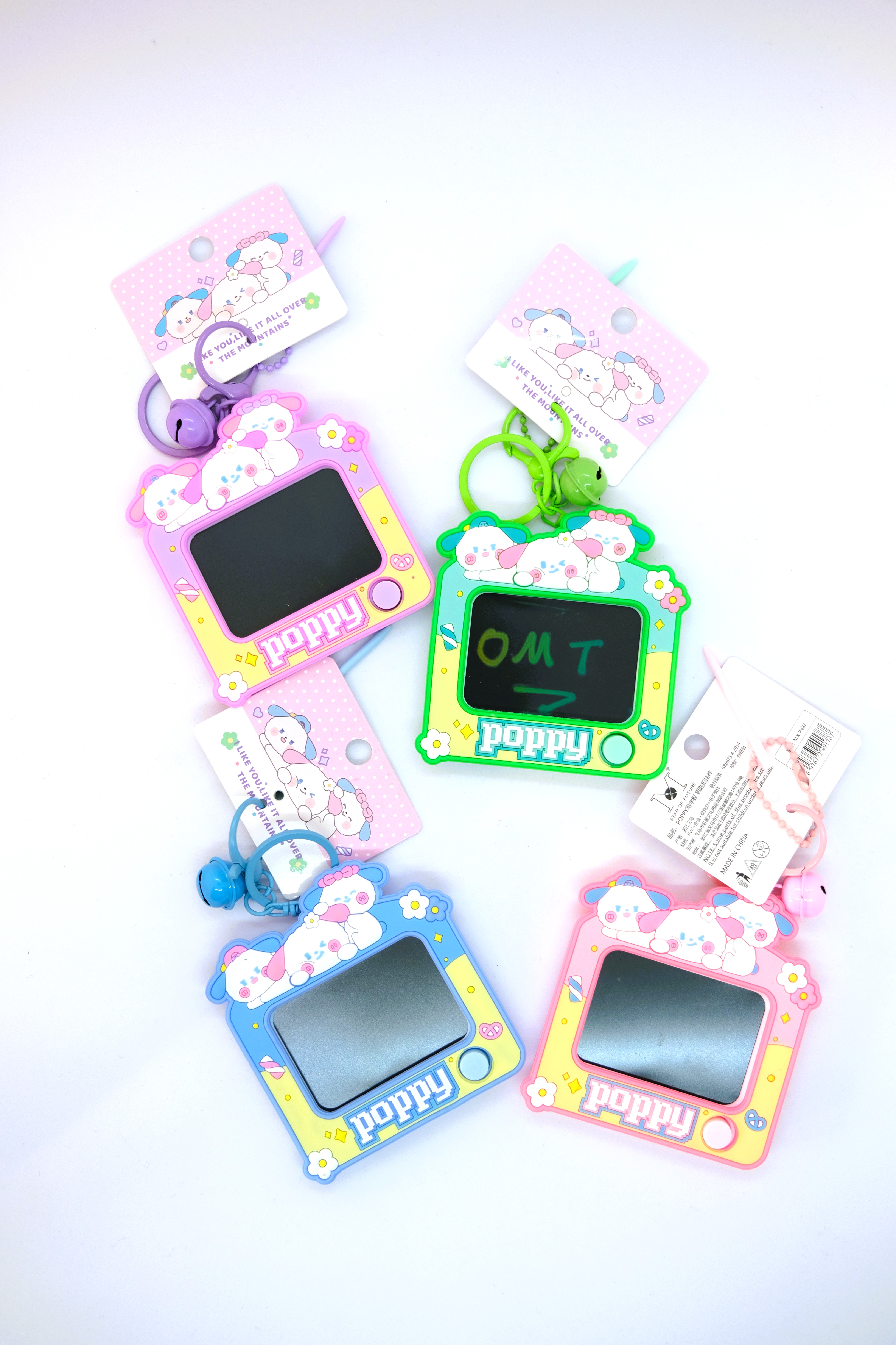 POPY YAZI TAHTALI ANAHTARLIK