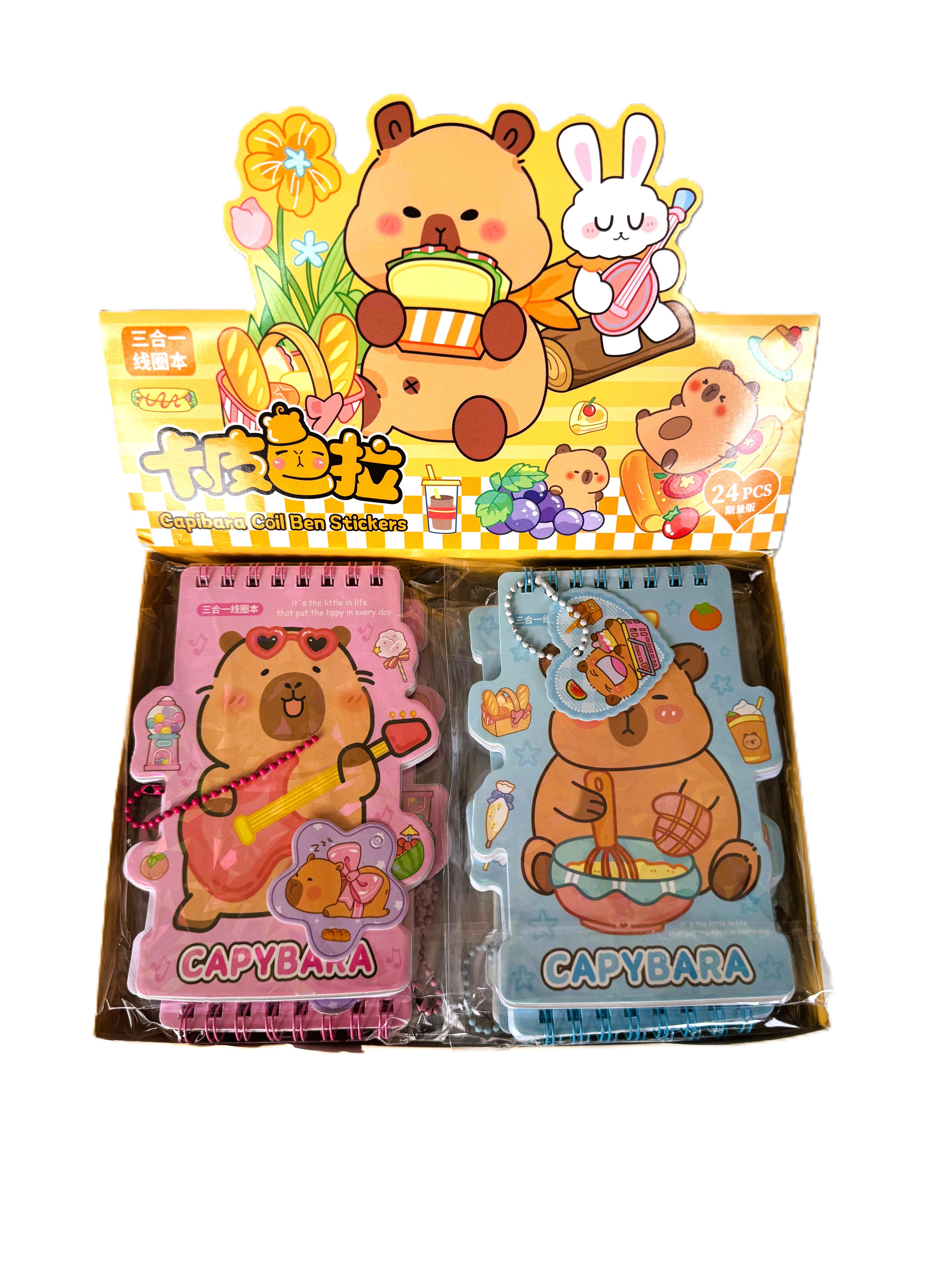 CAPİBARA COİL BEN STİCKER DEFTER